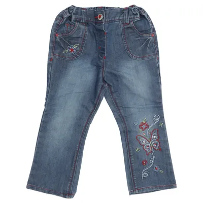 Jeans (Blå, Flerfärgad) från Dunnes Bomull, Polyester