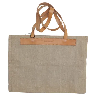 Canvas bag (Beige, Brown) from Walker