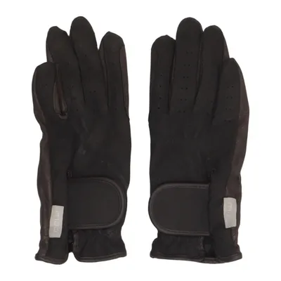 Gants d'équitation (Noir) de Hööks Polyester, Polyuréthane