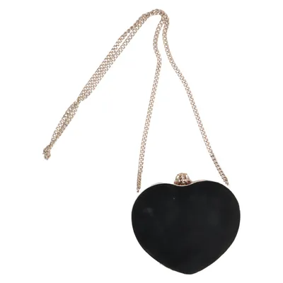 Shoulder-bag (Black) from Dune London Nylon, Suede