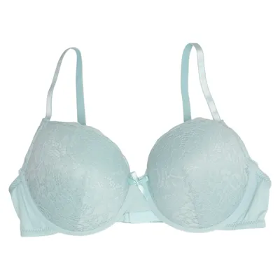 Soutien-gorge (Bleu) de Infinity Woman Élasthane, Polyester