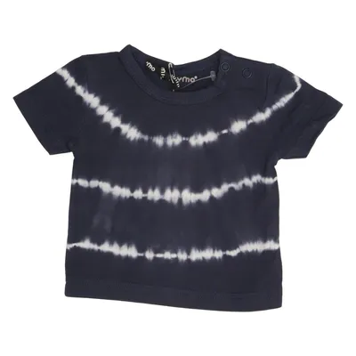 T-shirt (Blå, Hvid) fra Minymo Bomuld, Elastan
