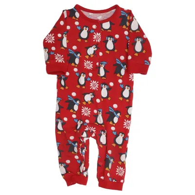 Barboteuse (Rouge, Multicolore) de ICA I Love Eco Élasthane, Coton biologique