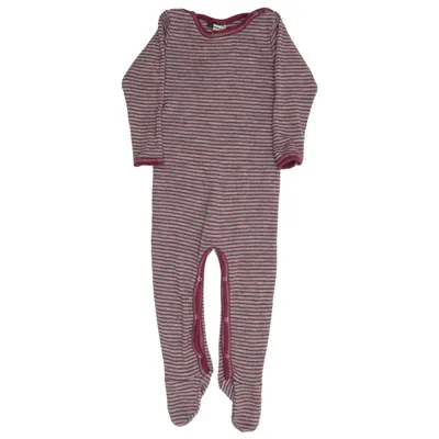Barboteuse (Gris, Violet) de Engel Soie, Laine