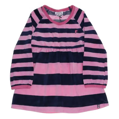 Jurk (Roze, Blauw) van Fix by Lindex Katoen, Polyester