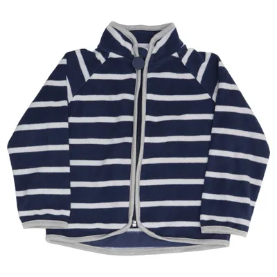 Fleece jacket (Blue, Gray) from Kids by Lindex Polyester