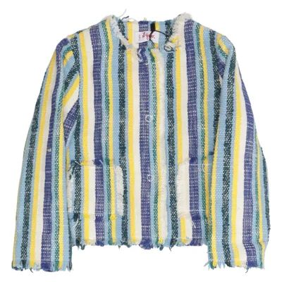 Jacket (Blue, Yellow, White, Multicolored) from Il Gufo Cotton, Elastane, Polyamide