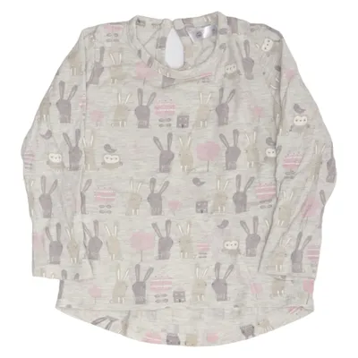 Långärmad t-shirt (Grå, Rosa, Flerfärgad) från Pepco