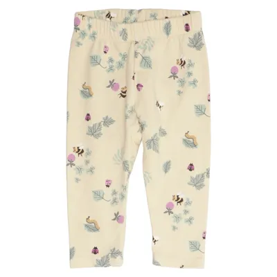 Leggings (Beige, Meerkleurig) van Lindex Katoen, Elastaan