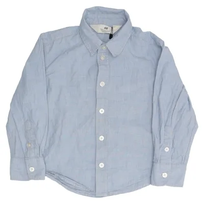 Chemise (Bleu) de H&M Coton