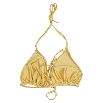 Bikini top (Goud) van Minkpink Elastaan, Polyamide