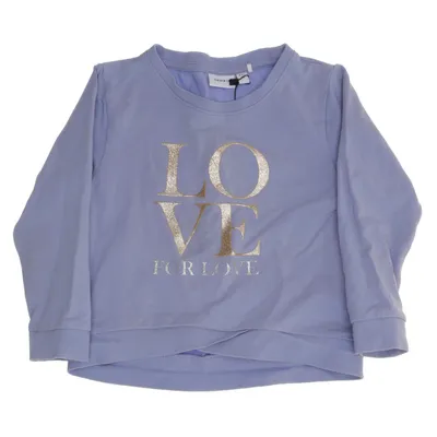 Collegetröja (Blå) från Name It Elastan, Ekologisk bomull