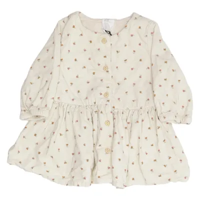 Dress (Beige, Multicolored) from H&M Baby Cotton
