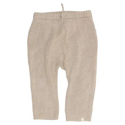 Byxor (Beige) från Lil' Atelier Ekologisk bomull, Återvunnen bomull