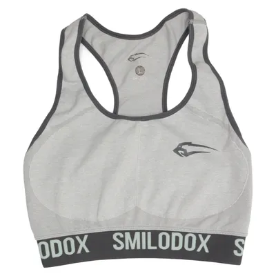 Sports bra (Lady Fitted) from Smilodox Elastane, Polyamide, Polyester