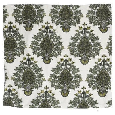 Kissenüberzug (Weiß, Grün) von H&M Home Baumwolle