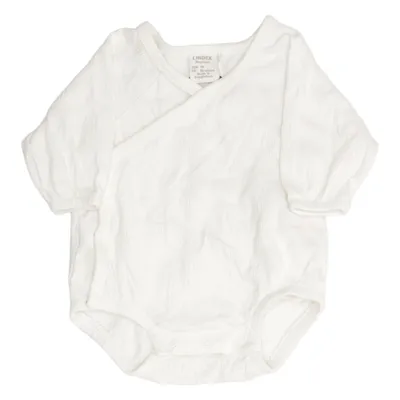 Body (Vit) från Lindex Newborn Bomull, Elastan, Polyester