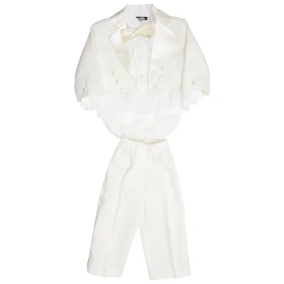 Smoking (Wit) van Fouger Katoen, Polyester