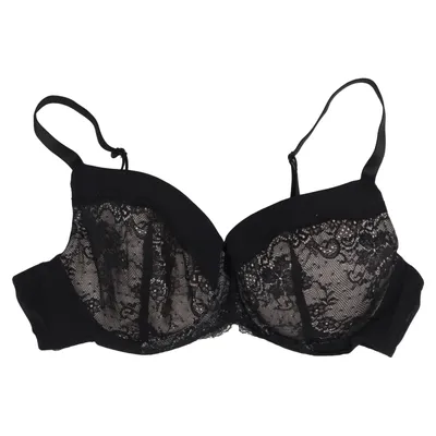 Soutien-gorge (Noir, Beige) de Mariemeili Élasthane, Polyamide