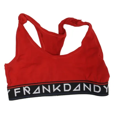 Brassière (Rouge) de Frank Dandy Coton, Élasthane