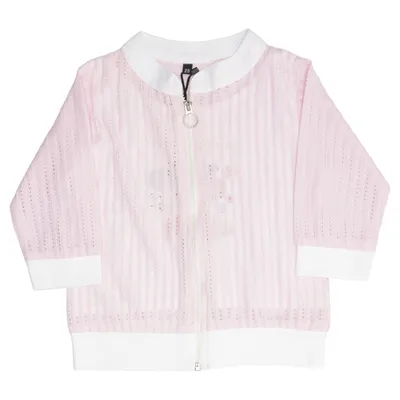 Jakke (Pink, Hvid) fra Casual Girls Wear