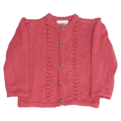Cardigan (Rose) de St. Peter Country Kids Acrylique, Coton