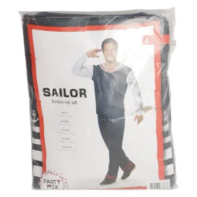 Fancy dress (Blue, White) from Party Mix Polyester