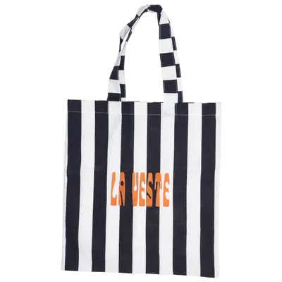 Tygpåse (Svart, Vit, Orange) från La Veste