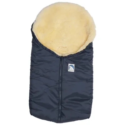 Chancelière (Bleu, Beige) de Eisbärchen Cuir, Polyamide, Polyester