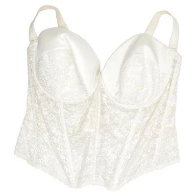 Bustier (White) from Di Lorenzo Elastane, Polyamide