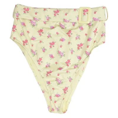 Bas de bikini (Jaune, Rose) de ASOS Swim Élasthane, Polyester
