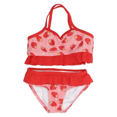 Bikini (Rouge, Rose) de Playshoes Élasthane, Polyamide