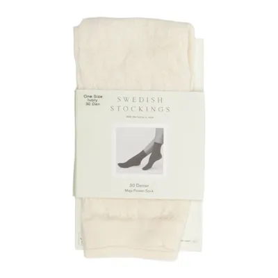 Nylonstrumpor (Maja Flower Sock) från Swedish Stockings Elastan