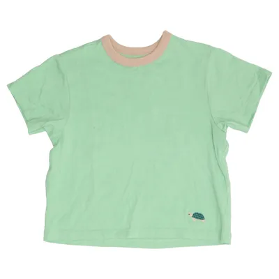 T-shirt (Grøn) fra Uniqlo Baby Bomuld, Elastan, Polyester