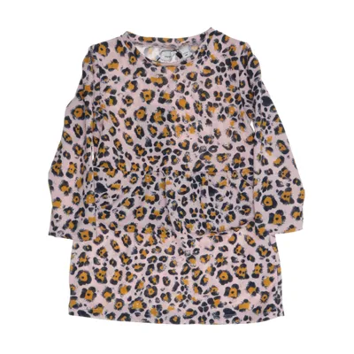 Klänning (Rosa, Flerfärgad) från Name It Elastan, Polyester