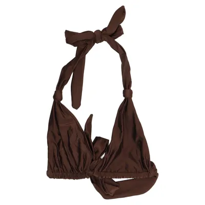 Haut de bikini (Marron) de Somerfield Swim Élasthane, Polyamide