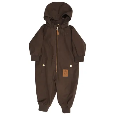 Overall (Brun) från Mini Rodini Ekologisk bomull, Återvunnen polyester