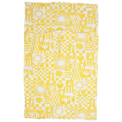 Torchon de cuisine (Jaune, Blanc) de Moomin by Arabia Coton