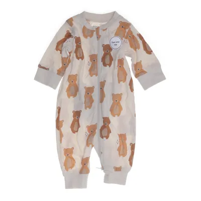 Sparkedragt (Beige, Brun) fra Lindex Baby Bomuld