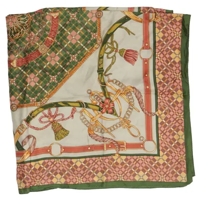 Scarf (Grön, Beige, Flerfärgad)