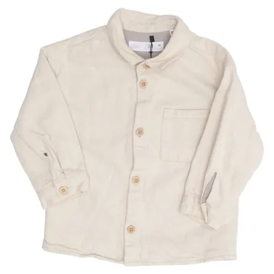 Surchemise (Beige) de Zara Coton, Lin