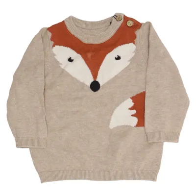 Sweater (Beige, Multicolored) from H&M Cotton