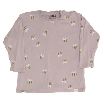 Långärmad t-shirt (Lila) från Lindex Baby Bomull