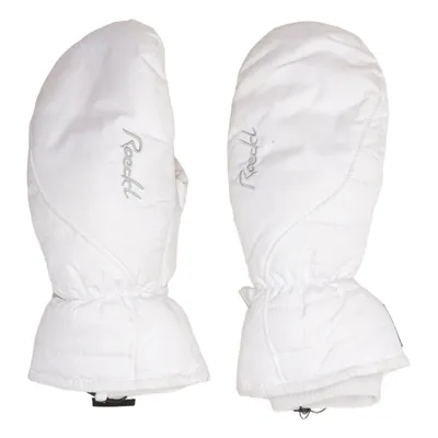 Mittens (White) from Roeckl Leather, Polyester