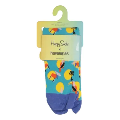 Chaussettes (Bleu, Multicolore) de Happy Socks Coton, Élasthane, Polyamide