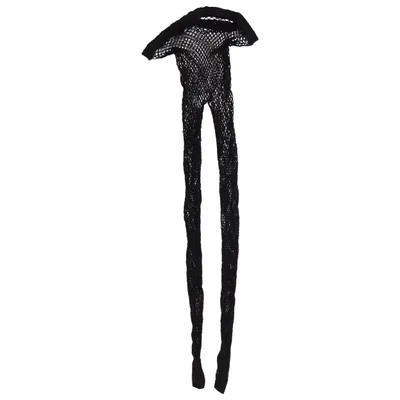 Visnet panty (Zwart)