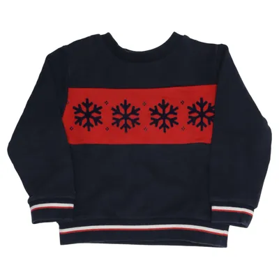Kersttrui (Blauw, Rood, Wit) van Okaïdi Katoen, Polyester