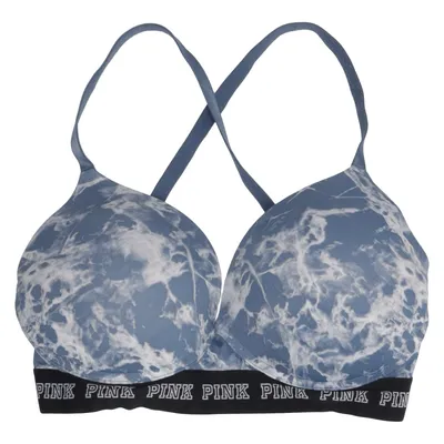 Sports bra (Blue, White) from Pink Victoria's Secret