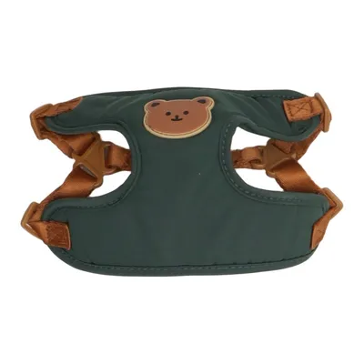 Harnais pour chien (Vert, Marron)