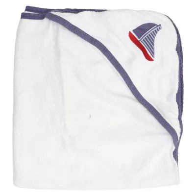 Badponcho (Wit, Blauw) van Babydream